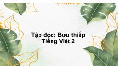 Tập đọc: Bưu thiếp