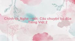 Chính tả: Nghe - viết: Câu chuyện bó đũa