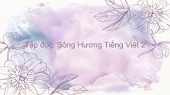 Tập đọc: Sông Hương