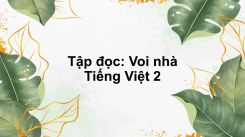 Tập đọc: Voi nhà
