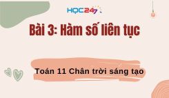 Bài 3: Hàm số liên tục