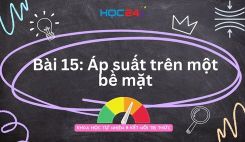 Bài 15: Áp suất trên một bề mặt