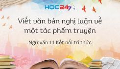 Viết văn bản nghị luận về một tác phẩm truyện