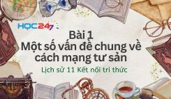 Bài 1: Một số vấn đề chung về cách mạng tư sản