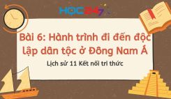 Bài 6: Hành trình đi đến độc lập dân tộc ở Đông Nam Á