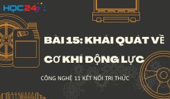Bài 15: Khái quát về cơ khí động lực
