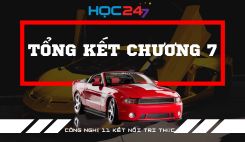 Tổng kết Chương 7