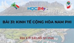 Bài 31: Kinh tế Cộng hòa Nam Phi