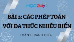 Bài 2: Các phép toán với đa thức nhiều biến