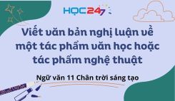 Viết văn bản NL về một tác phẩm văn học hoặc tác phẩm nghệ thuật