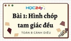Bài 1: Hình chóp tam giác đều
