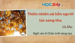 Thiên nhiên và hồn người lúc sang thu