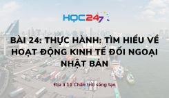Bài 24: TH: Tìm hiểu về hoạt động kinh tế đối ngoại Nhật Bản