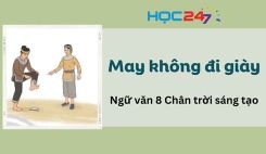 May không đi giày