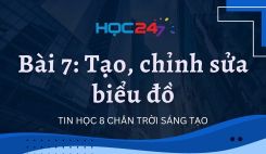 Bài 7: Tạo, chỉnh sửa biểu đồ