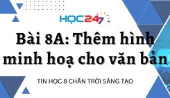 Bài 8A: Thêm hình minh hoạ cho văn bản