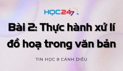 Bài 2: Thực hành xử lí đồ hoạ trong văn bản
