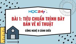 Bài 1: Tiêu chuẩn trình bày bản vẽ kĩ thuật